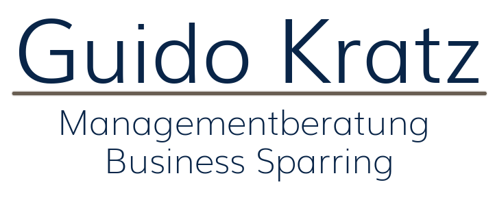Managementberatung Guido Kratz - Website Logo blau